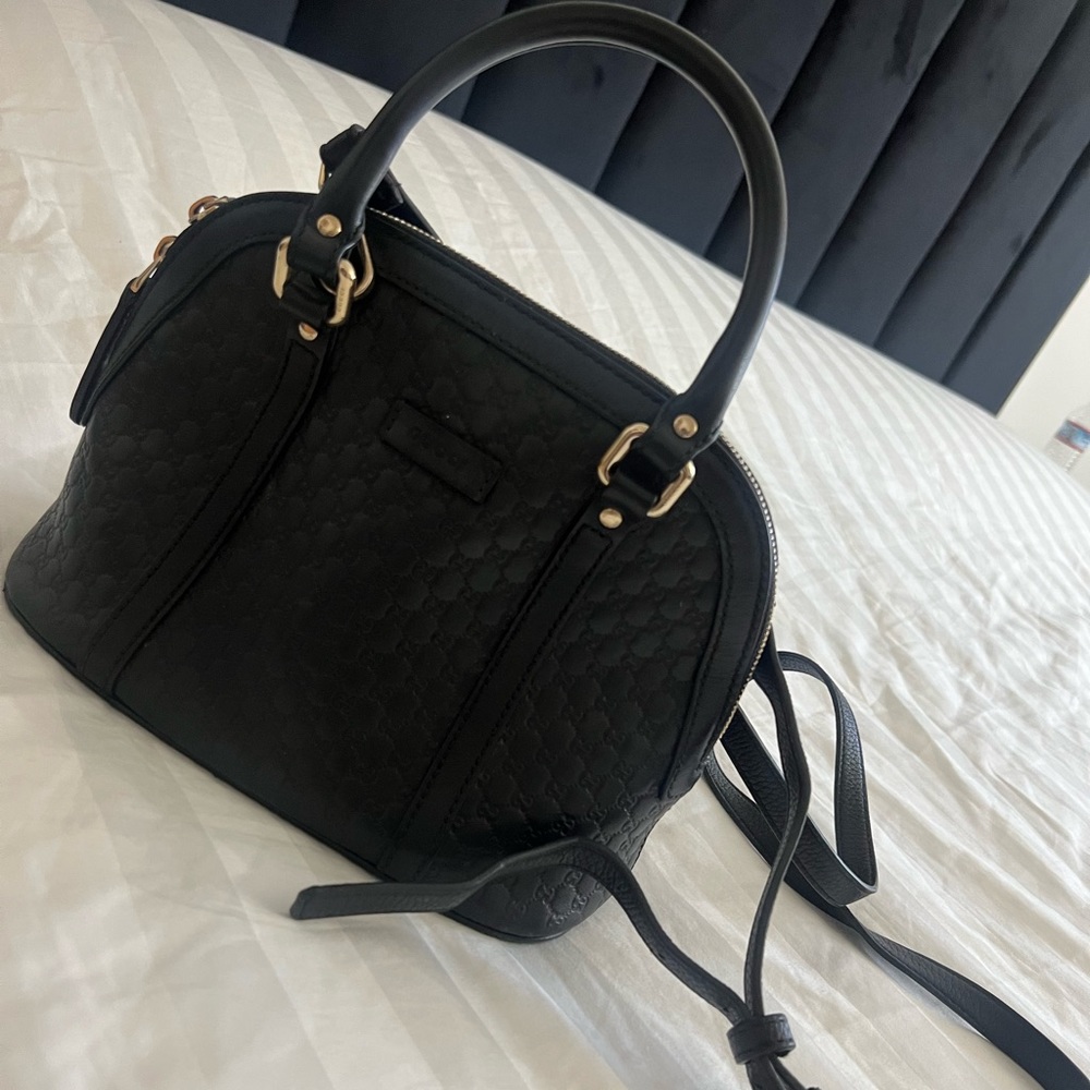 Gucci black cross body bag